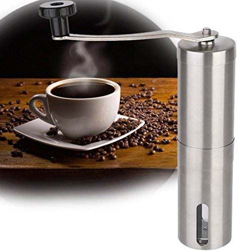 LWVAX Manual Stainless Steel Coffee Grinders Coffee Hand Grinder