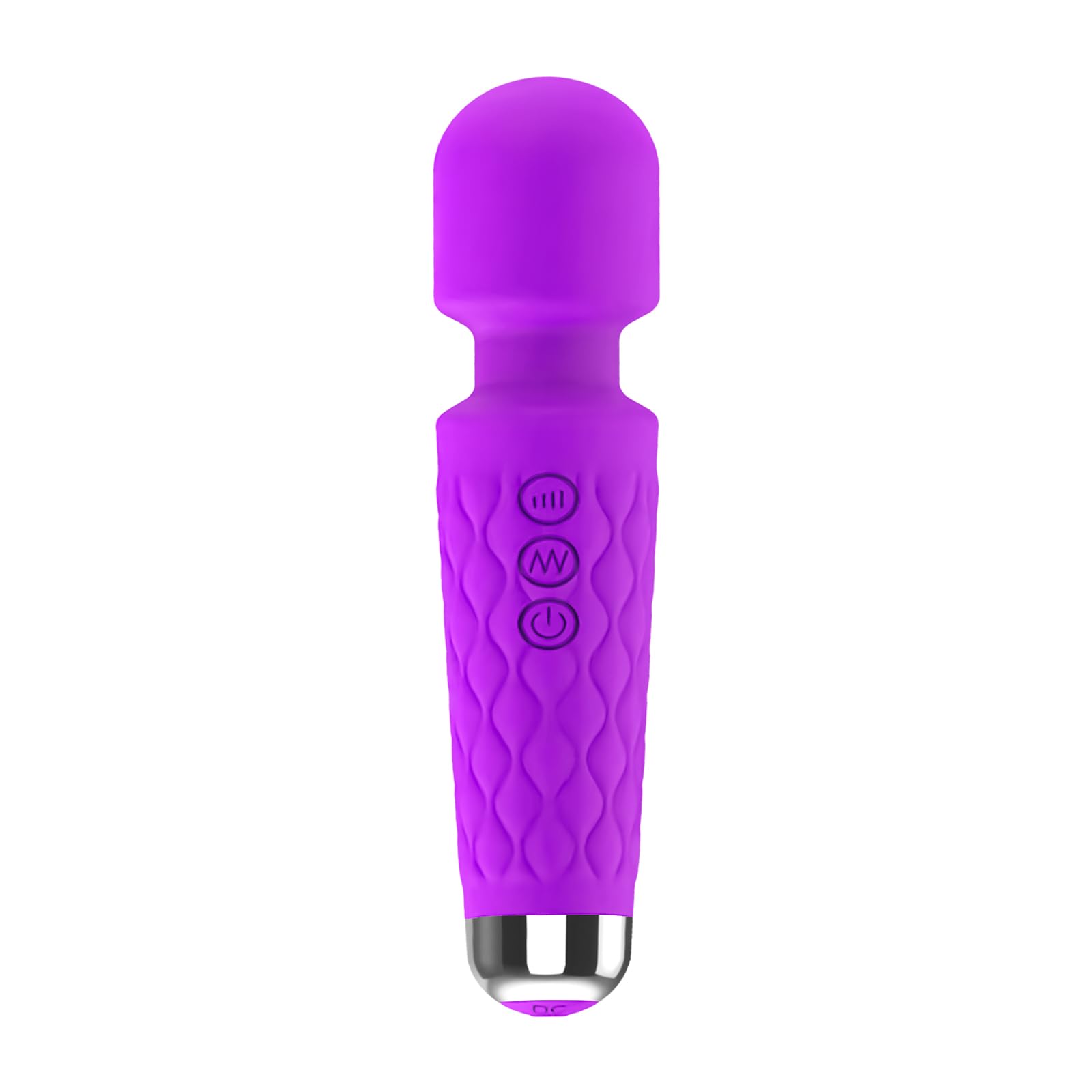 Small Adjustable Manual Back Massages- Handheld Back Massage to Relief Whole Body Muscle Tension (Purple)