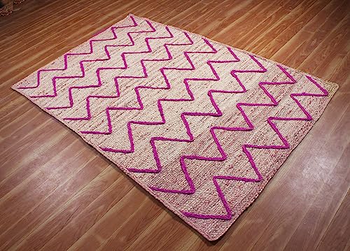 Alfombra de yute pasillo para entradas transitadas de hogar moderno 5