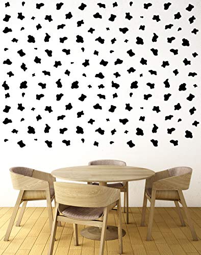 Vinilo Decorativo Animal Negro Pack 104 Piezas miniatura 3