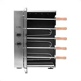 Stelar - Churrasqueira A Gás 5 Espetos Rotativa 127V
