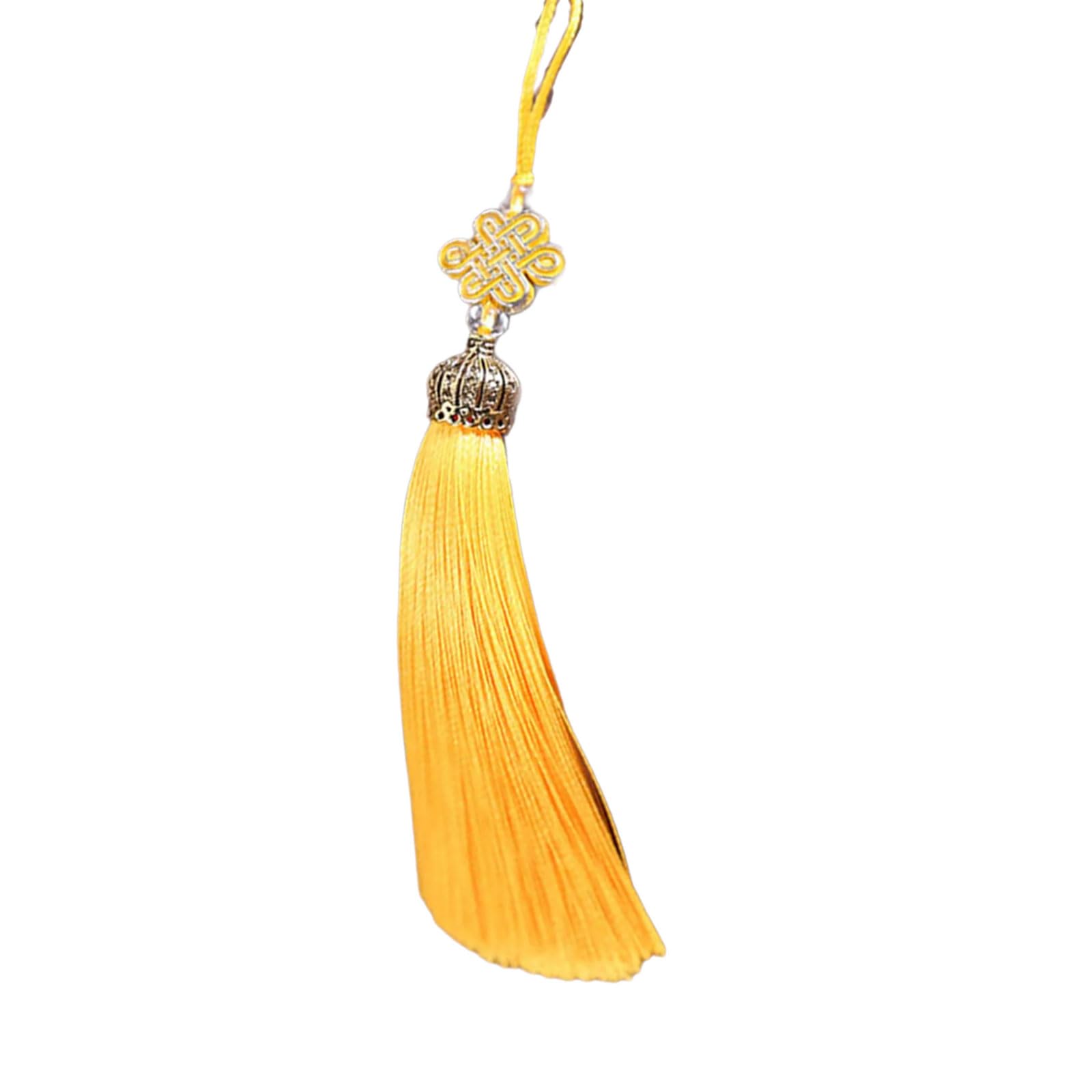 Artistic Chinese Knot Tassels Pendant Adds a Touch of Elegances to Any Space Coolorful Tassels Polyester Texture Weaving