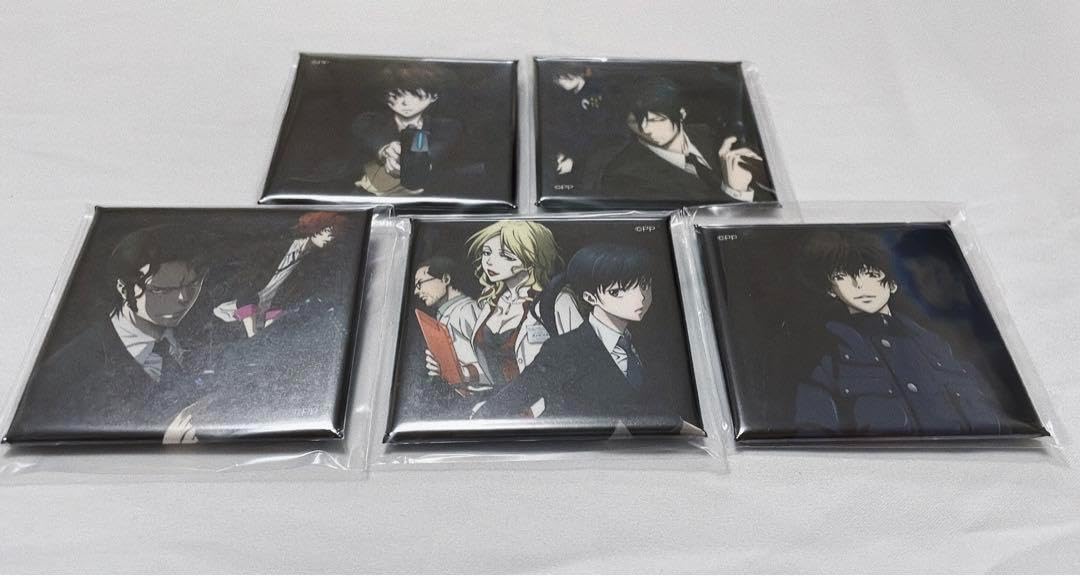 ❣️円盤特典❣️PSYCHO-PASS サイコパス2 スクエア缶バッジ5個セット Amazon.co.jp: 盤特典PSYCHO-PASS サイコパス2特典スクエア缶