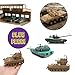 INGWETECH 1:72 Military Vehicle Model Set - ZTL-11 Assault Vehicle, PGZ-04A Anti-Aircraft Gun, T-90MS & T-14 Tank - DIY Assembly and Painting Kit with 40 Mini Soldier Figures for Collectors& Hobbyists