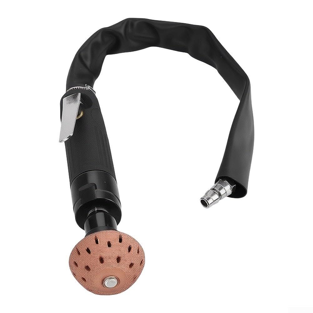 Pulidora neumática de neumáticos de baja 2500 RPM, herramienta de aire para reparación de ruedas de coche, camión, lijadora pulidora con rueda de 54.5 mm, acabado negro