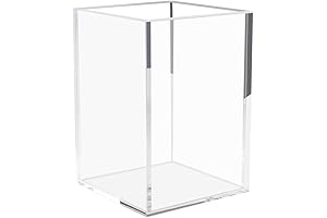 NIUBEE Acrylic Spoon Holder Cup 2 Pack