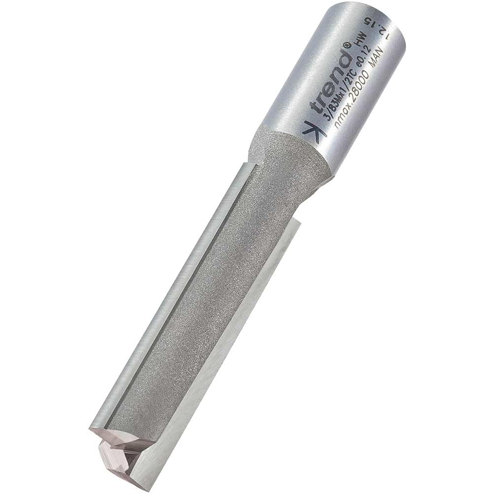 Trend 3/83MX1/2TC Two Flute Cutter 12.7mm Dia. X 50mm Cut
