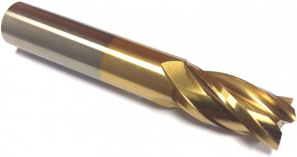 Lebondo Finishing Cutter End Mill Diameter 20 mm HSS – Tin Coated