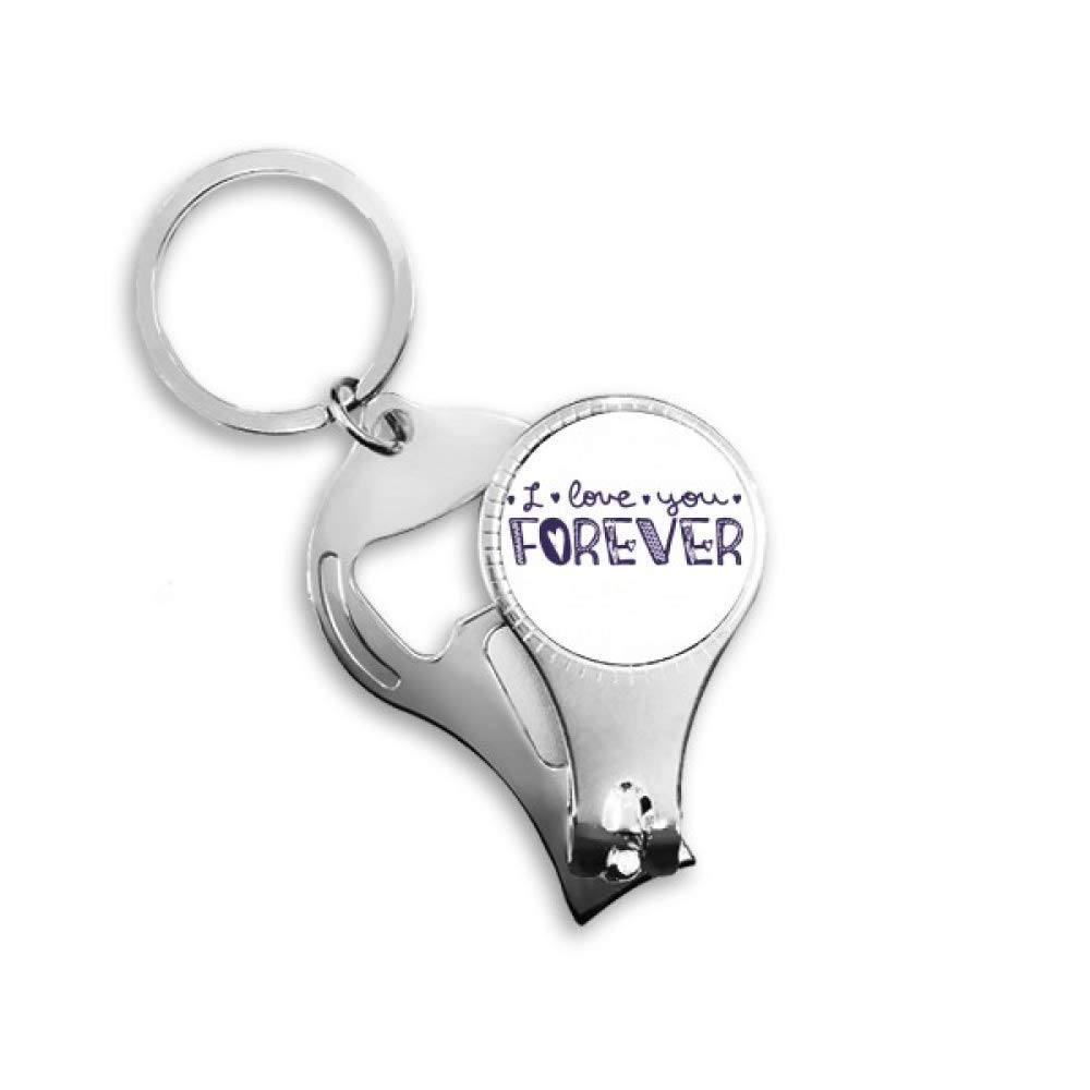 Porte-clés Love You Forever : idée cadeau mignon de Saint-Valentin