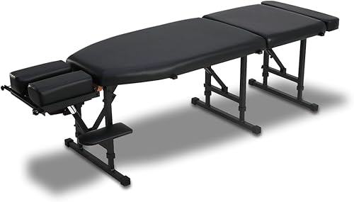Sheffield 160Elite profesional mesa de Chiropractic portátilcarbón