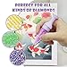 3Pcs Diamond Art Painting Pens Tools Sets, Vase Upright Design Diamond Art Accessories with Diamonds Storage, Great Gifts for Diamond Art Lover(Pink + Purple + Blue)