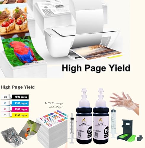 Image of ANG Universal Printing Solution h.p 805 Black Ink Cartridge 200g Ink & Suction Tools + 1 Syringe