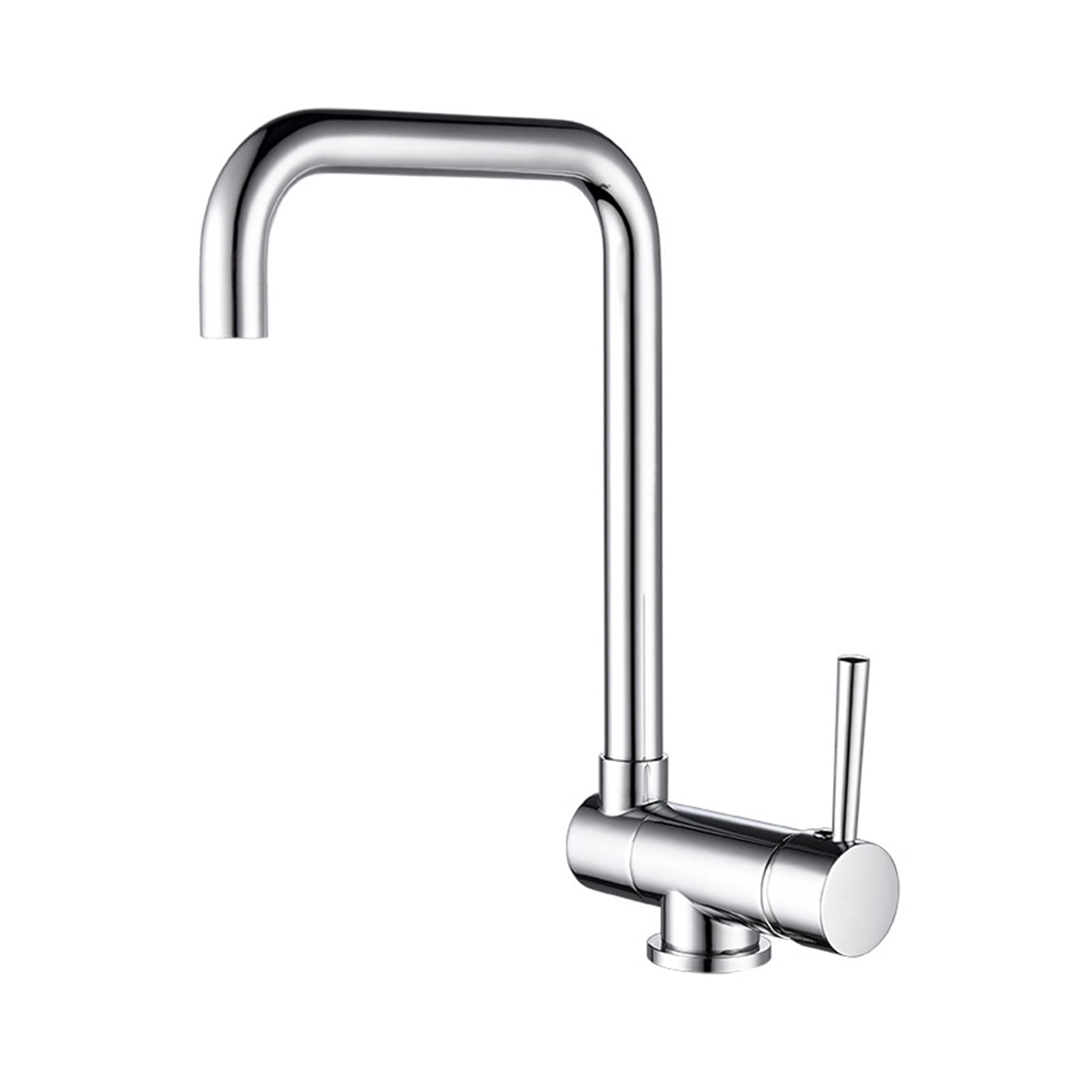 Elastyczny kran Obrotowy, Miedź Hot and Cold Seven-znakowa bateria kuchenna umywalka Składany uniwersalny kran obrotowy(Type A chrome plated)