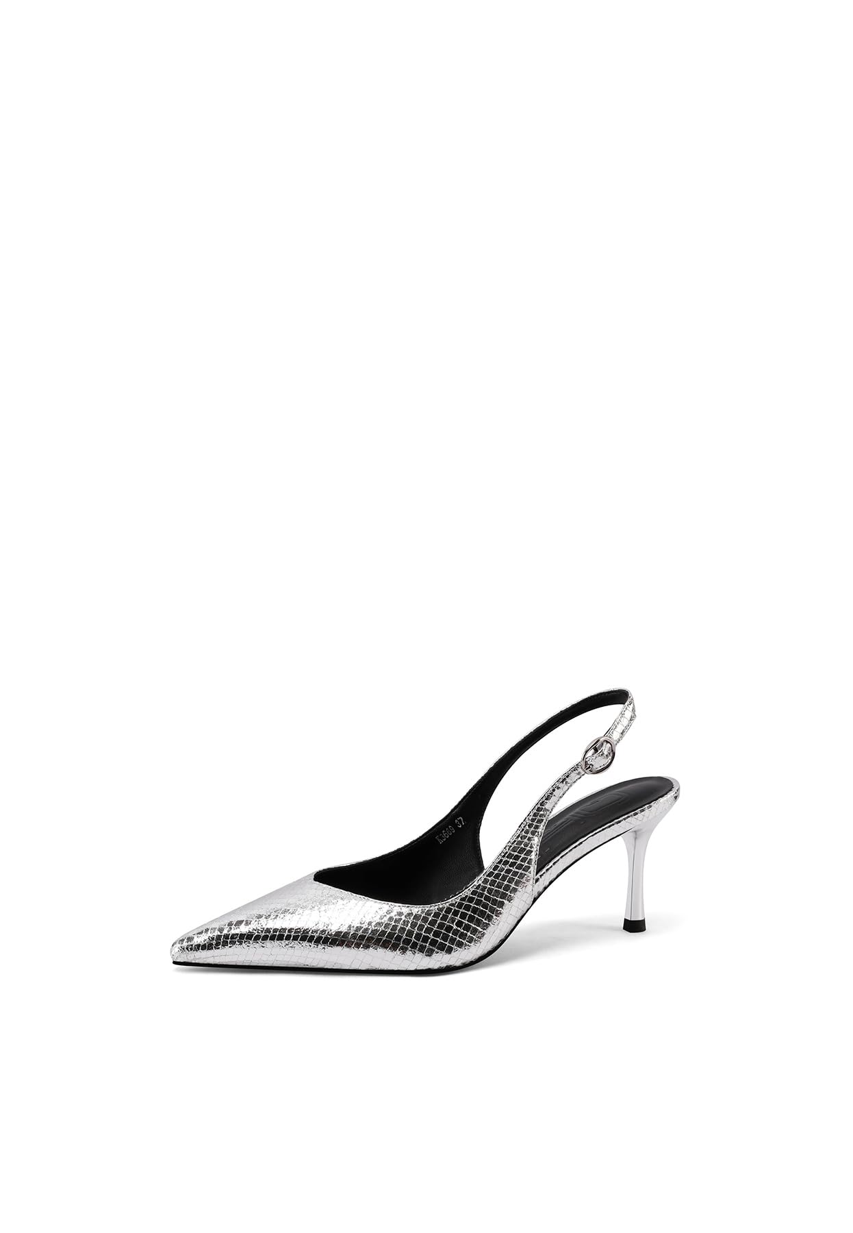 Dècolletè Slingback a punta effetto pitonato K3669 Dècolletè Slingback a punta effetto pitonato K3669