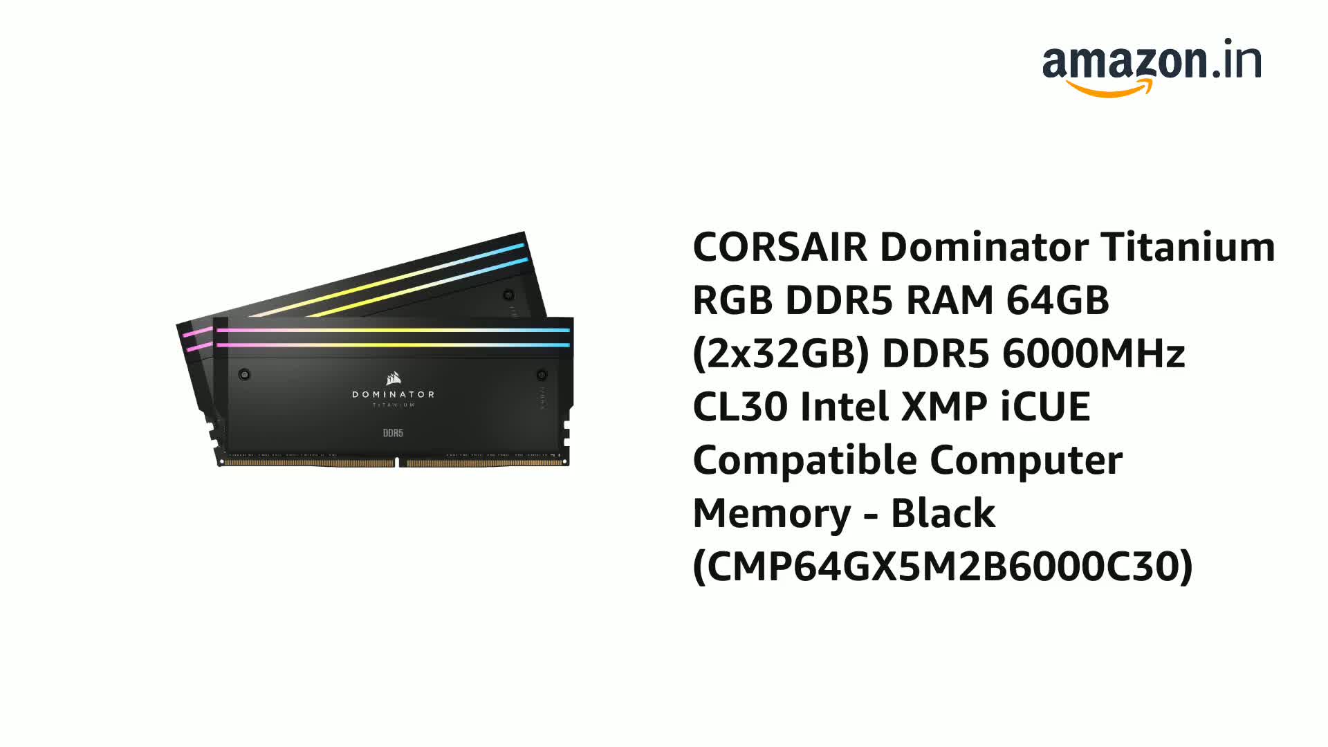 メモリー CORSAIR DOMINATOR TITANIUM 6000MHz 64G 812q24EZdLL._AC_UF1000,