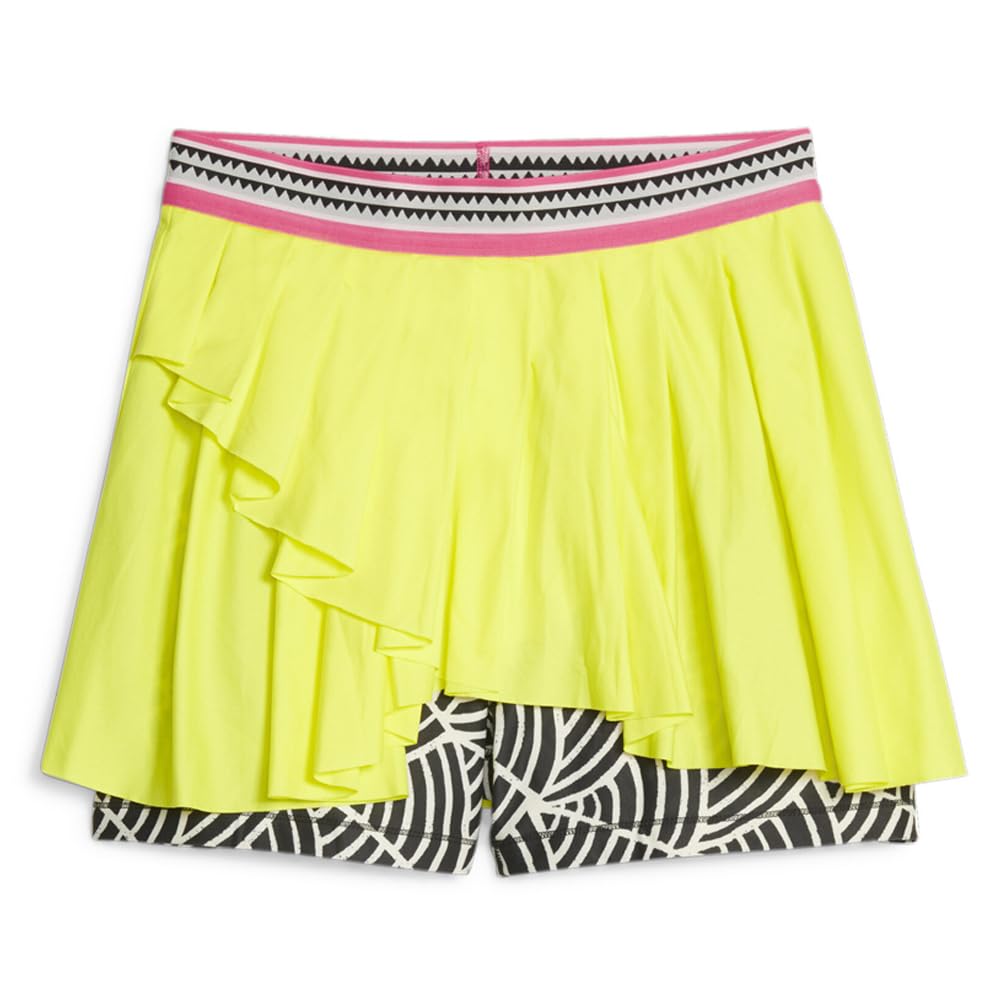 pumaWomens Lemlem X Skirt Athletic Casual Moisture Wicking - Yellow - Size S