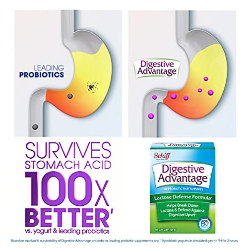Digestive Advantage Lactose Defense, 32 Capsules #TOP1