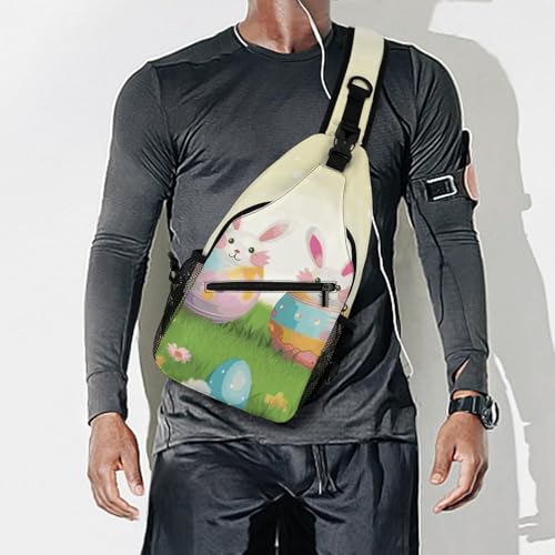 Bolso bandolera casual deportivo para hombro y pecho miniatura 7