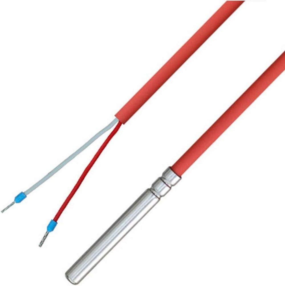 iOVEO 036HS03202 - PT500 - Temperatur probe, cable sensor, temperature sensor, solar sensor with silicone cable up to 200 °C, 3 meters