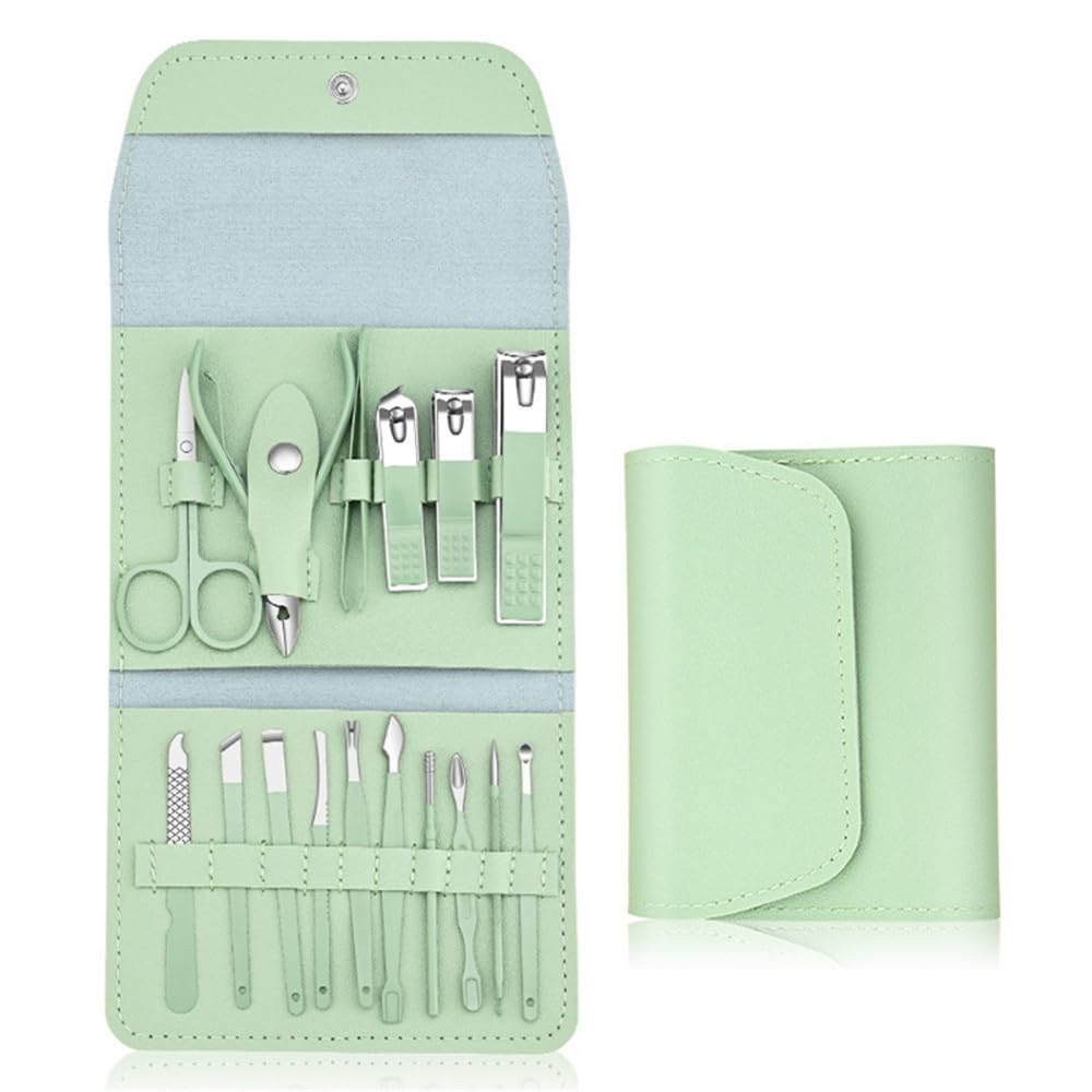 YJYJY Nail clippers Manicure Cutters Nail Clipper Set Portable Stainless Steel Ear Spoon Clippers Pedicure Scissors Toos