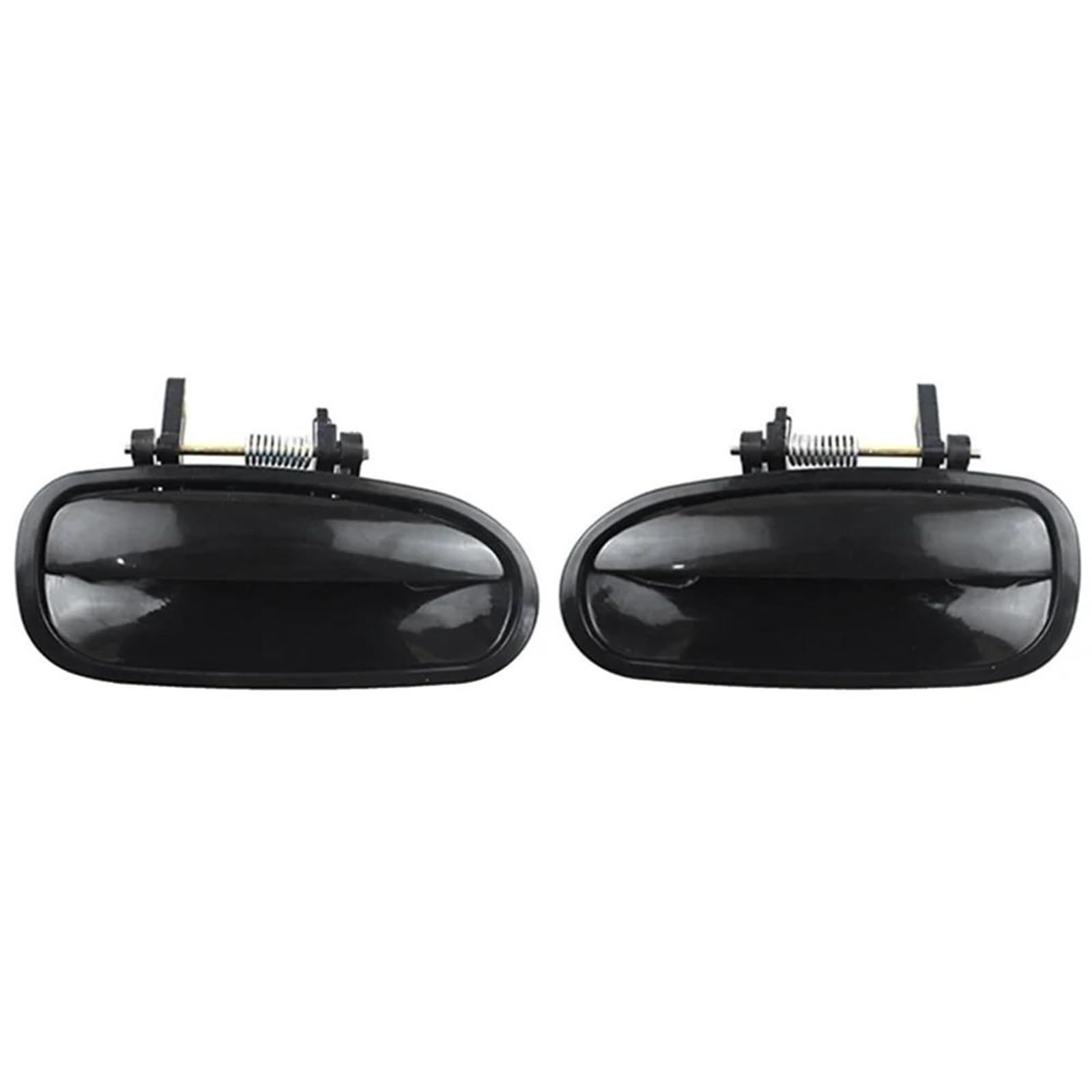 DIQXLGS 2Pcs Car Exterior Door Handle for Civic EK3 1996 1997 1998 1999 2000 Front & Rear Door Handle(2PCS Rear Door)