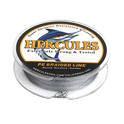 Hercules Super Cast 100M 109 Yards Braided Fishing Line 80 LB Test for Saltwater Freshwater PE Braid Fish Lines Superline 8 Strands - Image 4