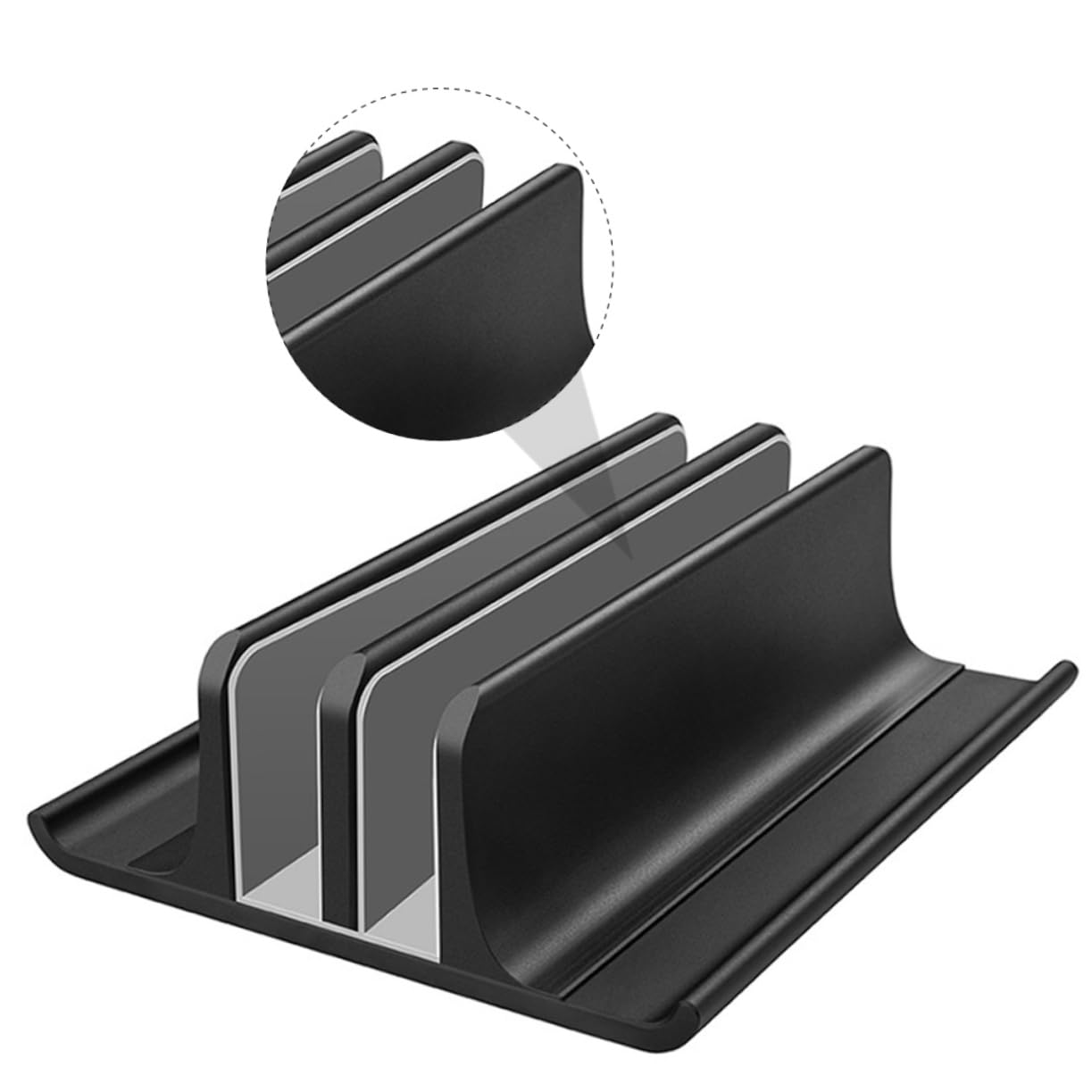 Operitacx Supporto Verticale Per Laptop in Lega Di Alluminio Supporto Per Raffreddamento Portatile Dispositivo Di Raffreddamento Per Notebook Per Evitare Surriscaldamento