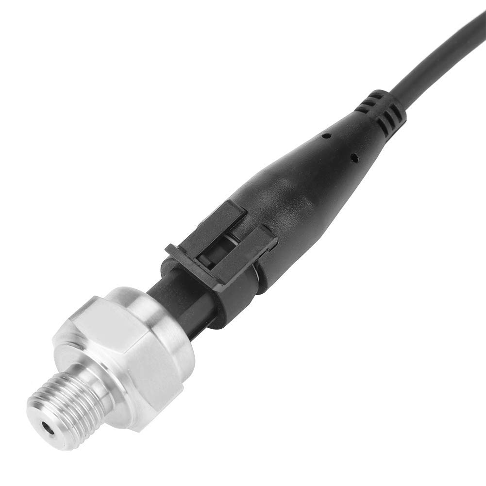 Capteur Pression 0-30PSI G1 / 4 "Entrée Capteur Emetteur Transducteur de Pression 5V de Sortie 0.5-4.5V / 0-5V pour l'eau mazout gaz (0-30PSI)