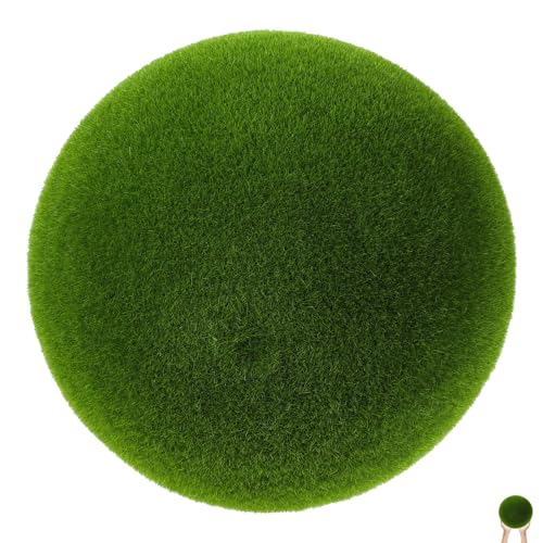 DEARMAMY Bola De Musgo De Simulación Ligera De Espuma Realista para Decoración De Jardín Bolas Decorativas Verdes Relleno De Cuenco Artificial para Jardineras para Jarrones y Cuencos De Cen