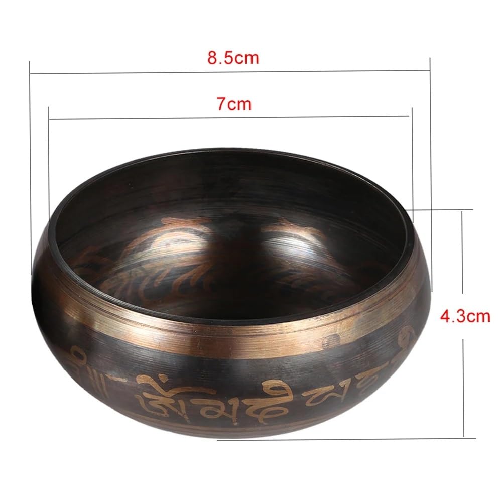 Set di Campane tibetane, Campane tibetane, Campane tibetane Buddha, Campane tibetane, Campane tibetane per la Pratica dello Yoga, Campane tibetane in Rame