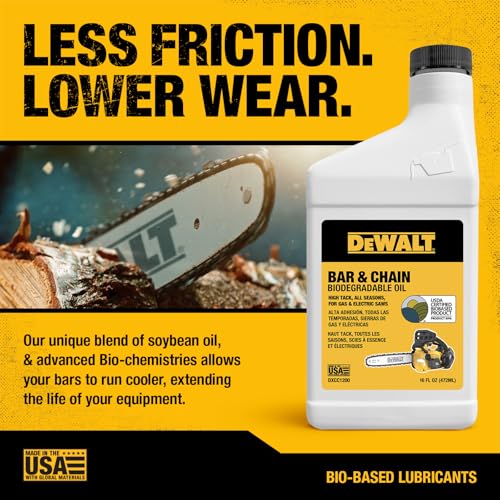 DEWALT Biodegradable Chain Oil 16 oz