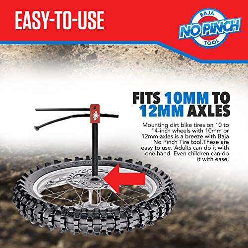 image for BAJA NO PINCH Dirt Bike Tire Changing Tools - Minibike Accessory Kit I