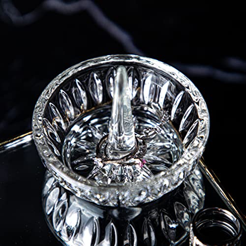 Image of H&D HYALINE & DORA Crystal Ring Holder Dish