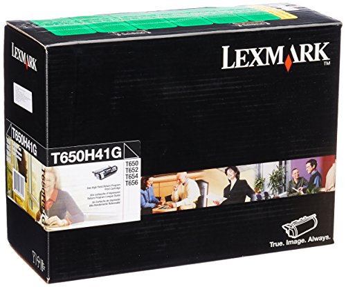 Cartouche de toner Lexmark T650H41G noir pour imprimante de bureau
