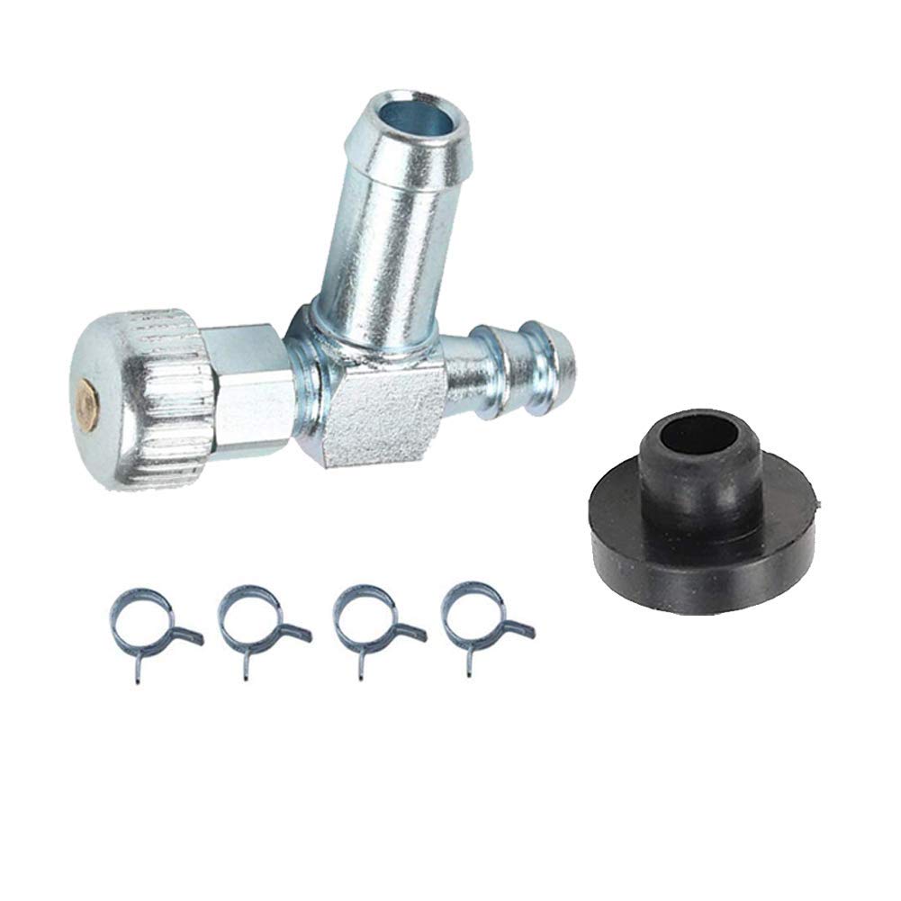 Buy JJDD Replace Fuel Shut Off Valve Fuel Tank Bushing with Clamps for