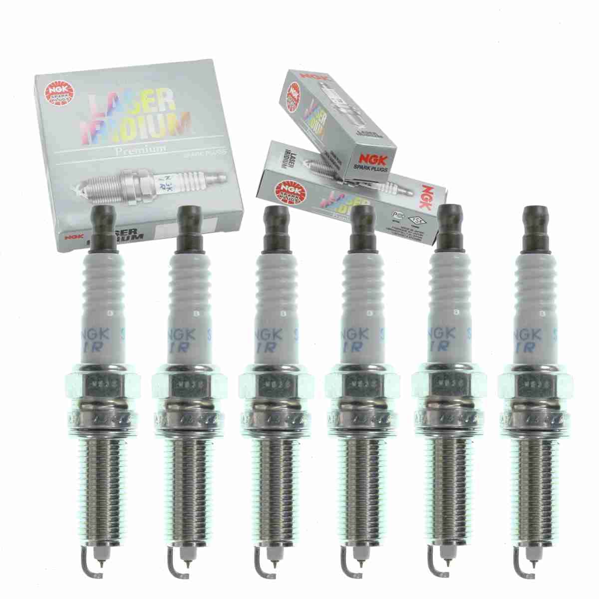 NGK Laser Iridium 6-Pack