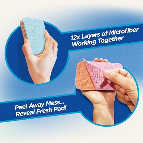Image of CAR SAAZ Multi-Purpose Car Cleaning Sponge | Super Absorbent 12-Layer Rainbow Sponge | Reusable for Cars, Home, Kitchen, Glass, Furniture & More | Cleaning & Drying Sponge (Pack of 1)