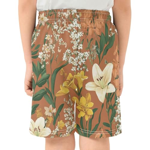 Boys Athletic Shorts Boys with Pockets Basketball Shorts for Kids3