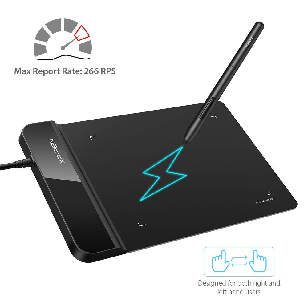 Drawing Tablet-XP-Pen G430S OSU Tablet Graphic Drawing Tablet with 8192 Levels Pressure Battery-Free Stylus, 4 x 3 inch Ultrathin Tablet & PN01 Battery-Free Passive Stylus - Image 6
