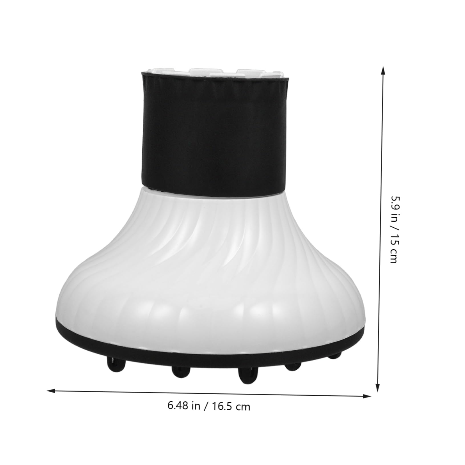 Didiseaon Universal Diffuser Hair Dryer Attachment 42-62mm Dryer Nozzle Elastic Styling Tool for Curly Hair