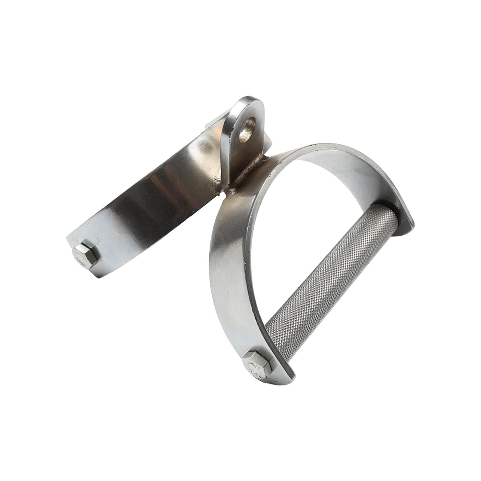 Maniglia per Cavo di Trazione, Accessorio per Cavi Realizzato in Ferro Resistente con Texture Ergonomica per Il Rafforzamento Mirato di Braccia E