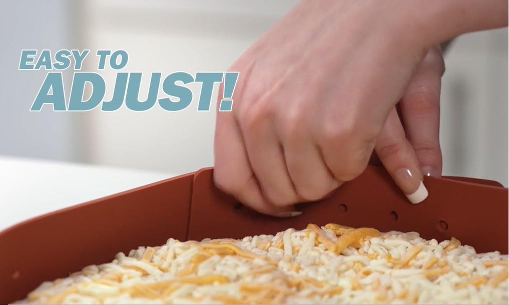 Pizza Protector Snapklik.com : Premium Adjustable Silicone Pizza Crust Protector Belt ...