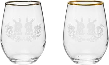 Amazon.co.jp: ポケモンセンターオリジナル 木箱入り ペアグラスセット