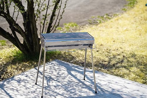 グリーンライフ(GREEN LIFE) バーベキュー BBQ 炭足しカンタンステンレスバーベキューコンロ GSB-600STTN の商品画像 6