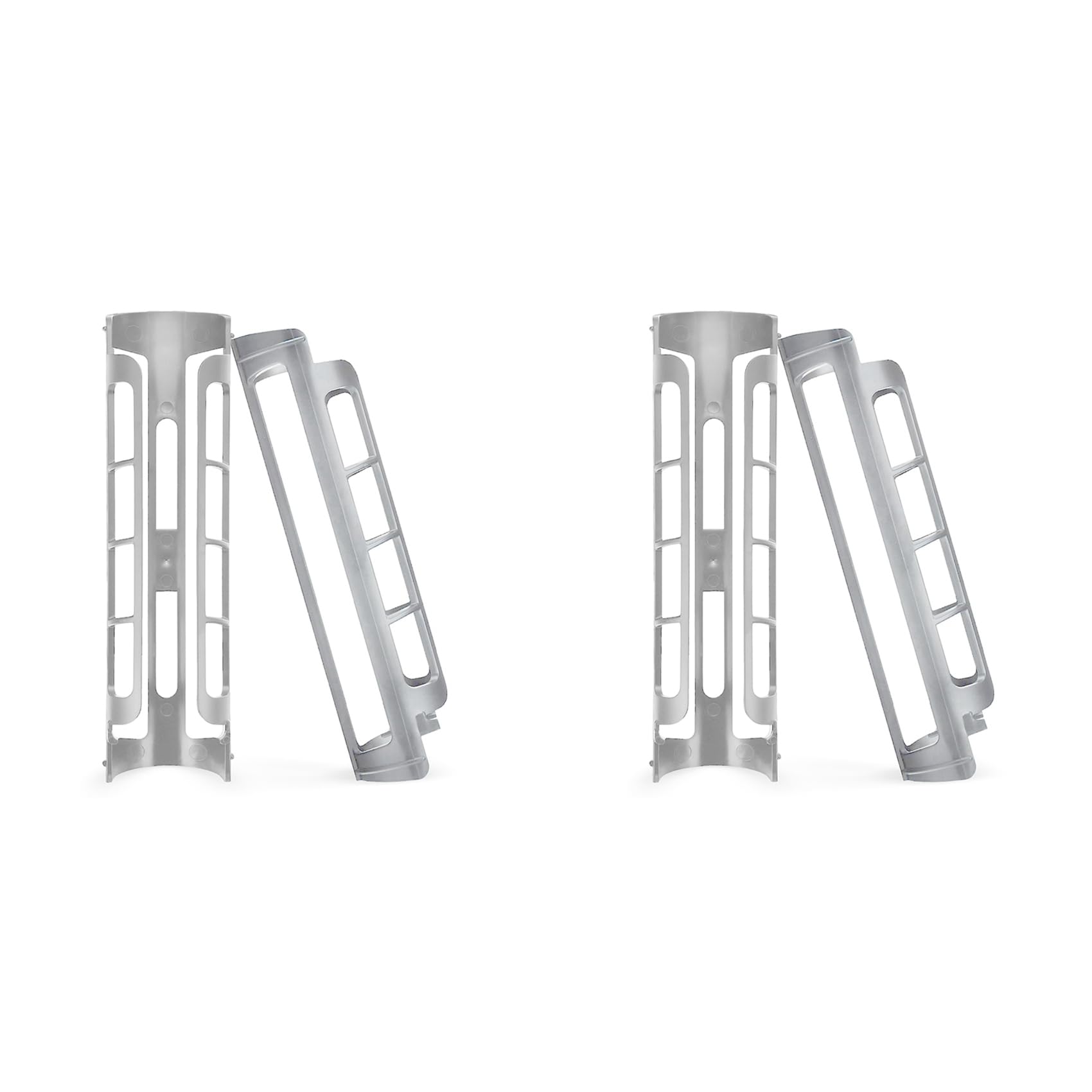 Hndhbfgrt 4pcs Coffee Pod Holder Side Mount for K Cup Pods Dispenser for Single- Coffee Makers Gray