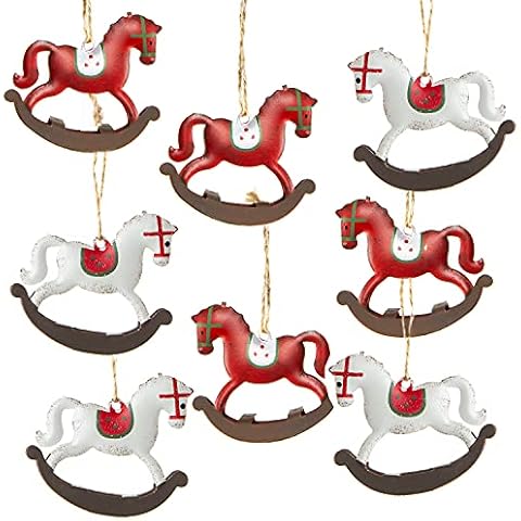 Pendentifs Noël chevaux à bascule - Logbuch-Verlag Cover
