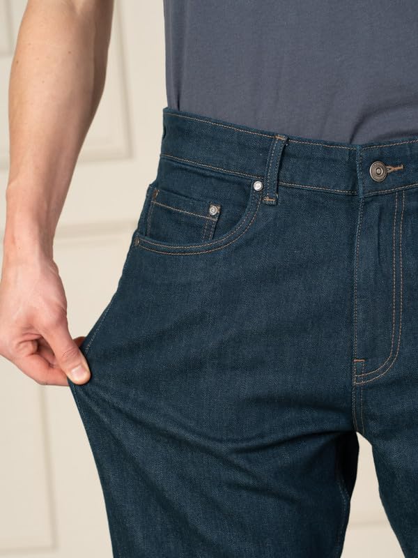 Image of The Pant Project Luxury Relax Fit Stretchable Jeans for Men | Mens Stylish Denim Cotton Jeans