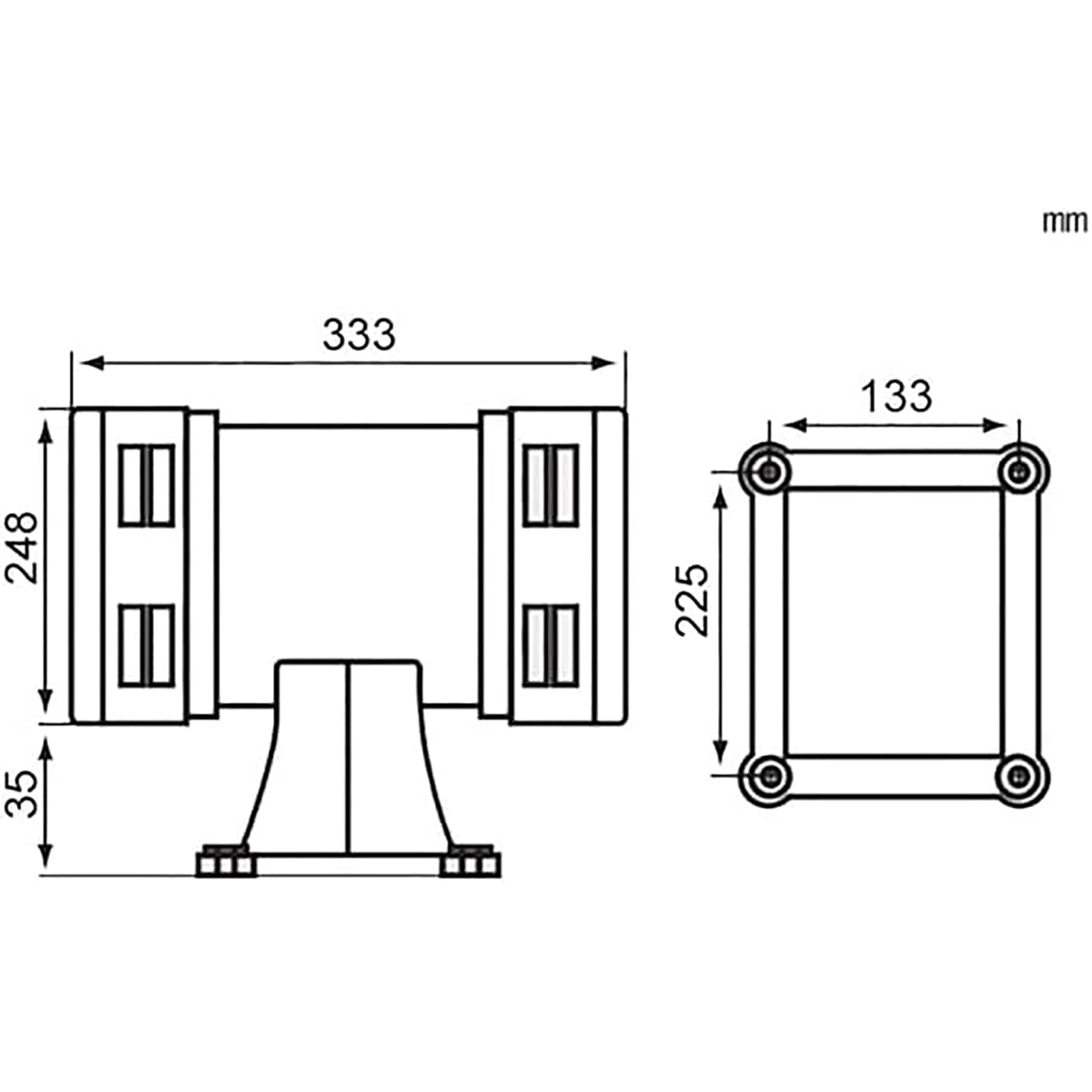 McbeAn Electric Alarm, Industrial Motor Alarm Bell, 180 DB High Decibel Horn, Strong Sound Penetration and Long Propagation Distance, Suitable for Factories and Residential Areas
