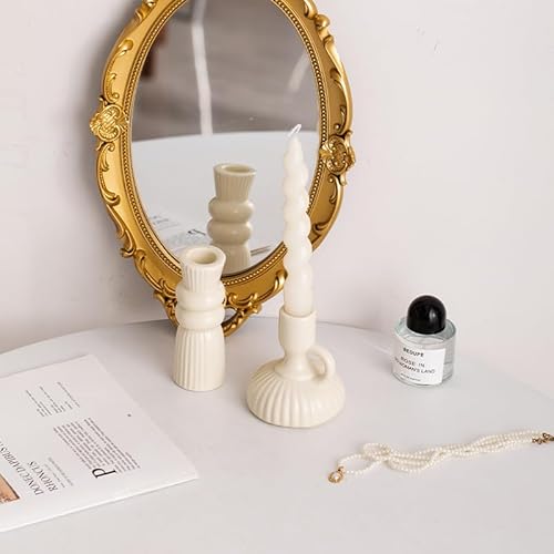 Denique CANDLESTICK HOLDER Set, Table Centerpiece Taper Candle Holders Desktop Decoration thumb #6