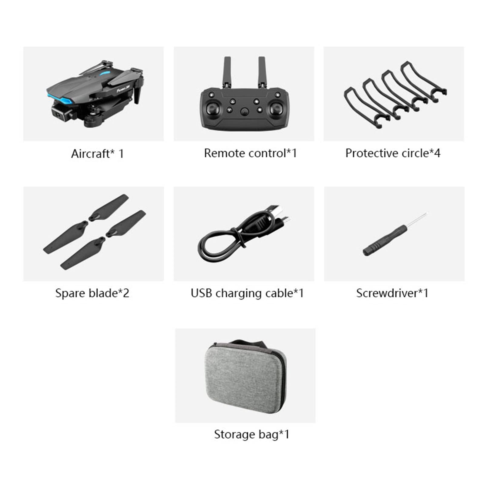 Drone, sk艂adany dron z dwoma kamerami 4K, 50-krotny zoom, fotografowanie z zoomem obiektywu mo偶na przeprowadzi膰 za po艣rednictwem aplikacji, produkcja MV mo偶e zosta膰 utworzona natychmi